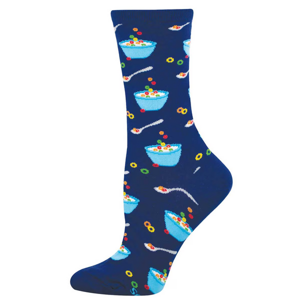 Women's Fruity Cereal Crew (Navy)