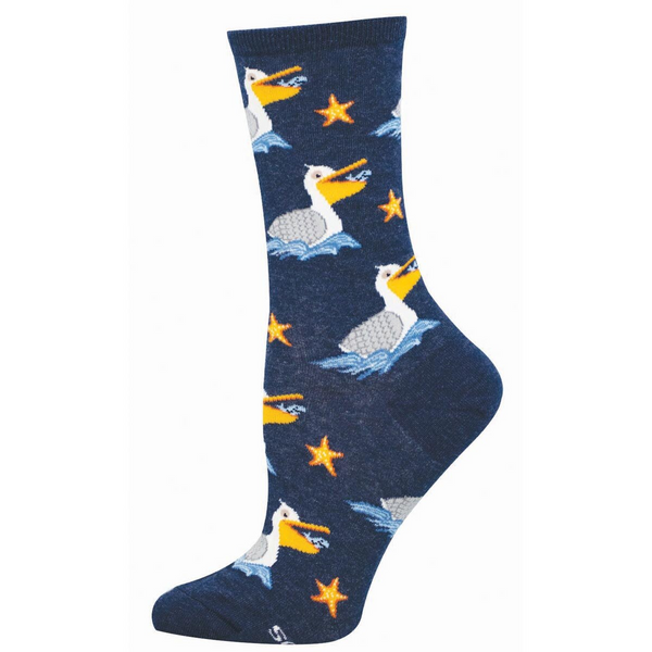 Women's Winging It Crew (Navy Heather)