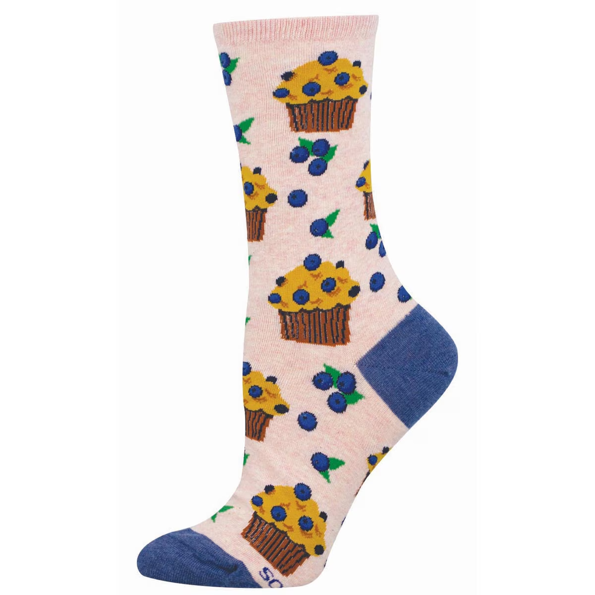 Women's Berry Tasty Muffins Crew (Pink Heather)
