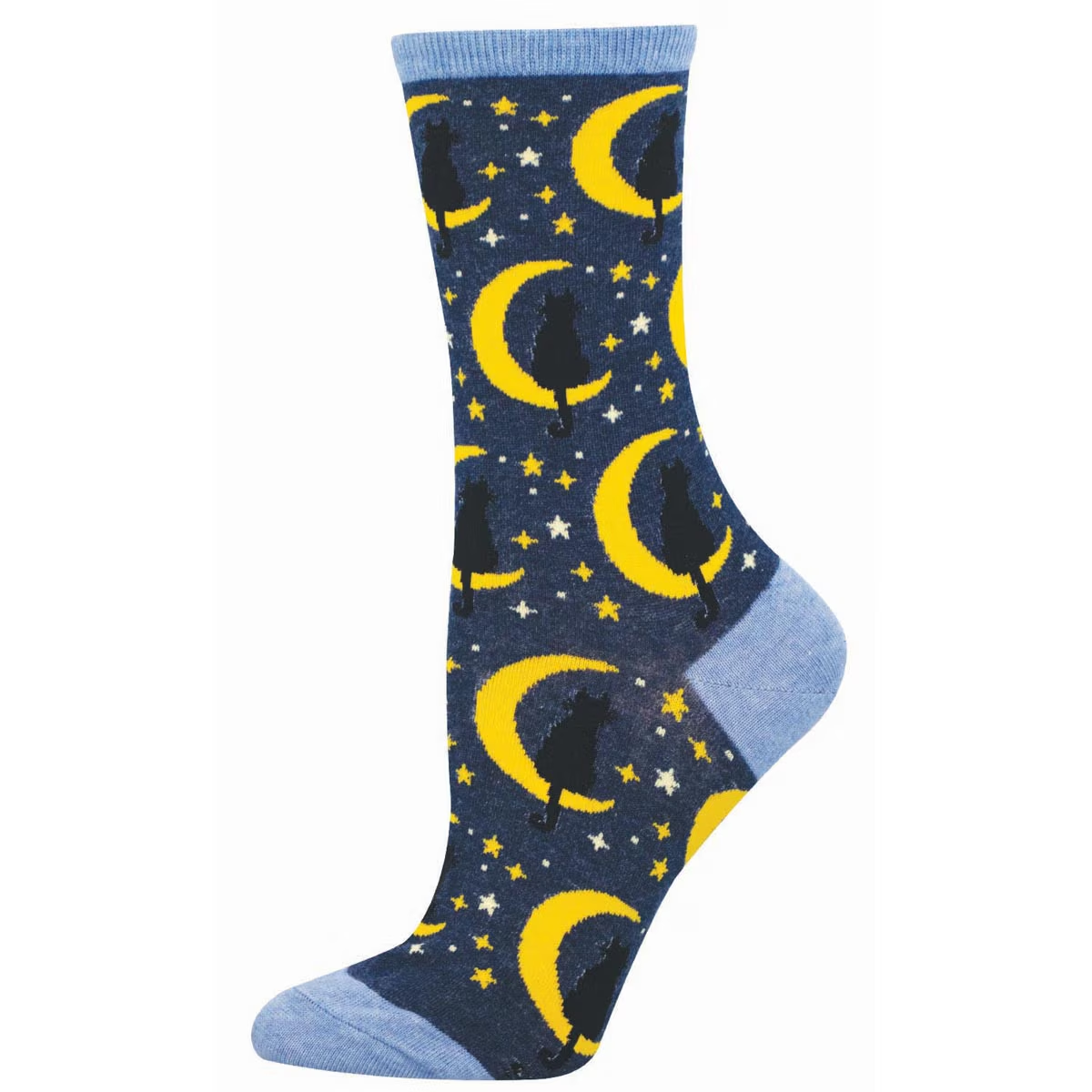 Women's Lunar Cat Crew (Navy Heather)