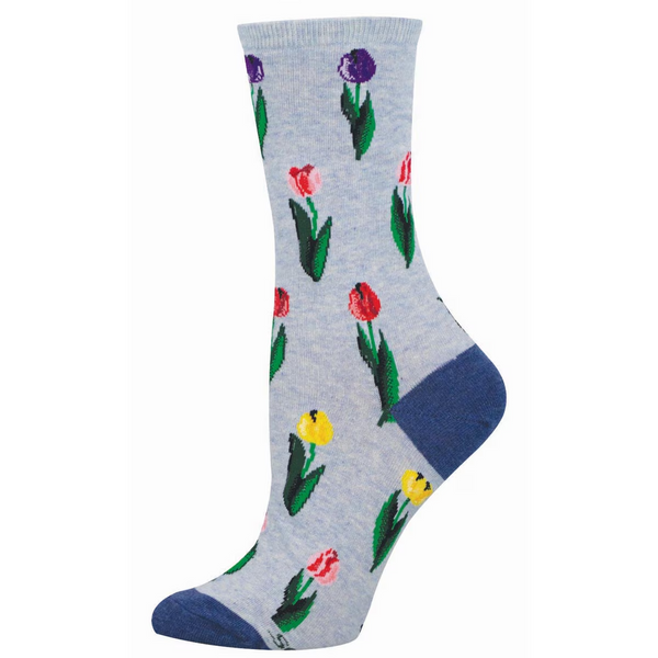 Women's Tulips Crew (Blue Heather)
