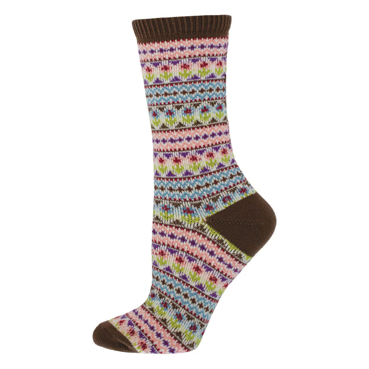 OOS-9/1_Bountiful Flower Beds Sweater Crew (Pink)