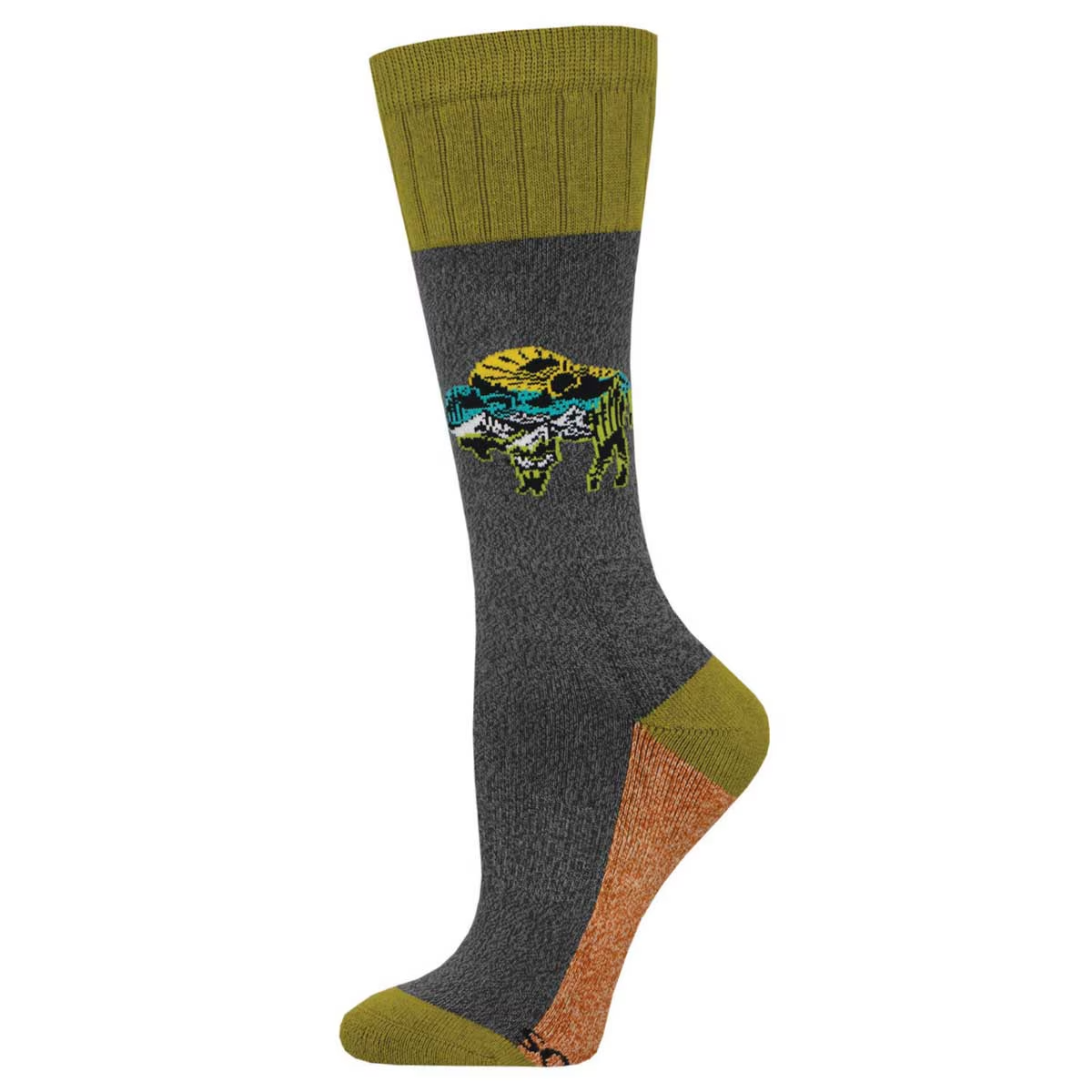 Women's Buffalo Range Crew (Gray)