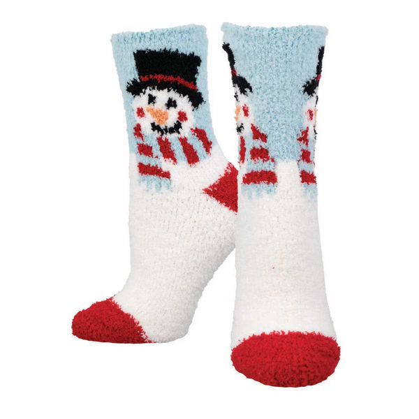 Women's Warm & Cozy Snow Place Like Home Crew (Blue)
