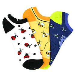 Women's Bugs Ankle 3-Pack