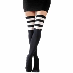 Women's Triple Stripe Thigh High