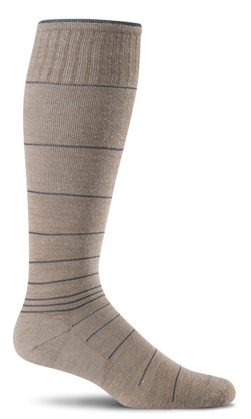 Men's Circulator Moderate Graduated Compression Socks (Khaki)