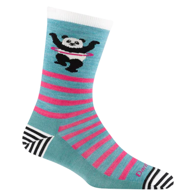 Women's Crew Animal Haus Lightweight Lifestyle Socks (Lagoon)