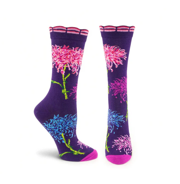 Women's NYBG Chrysanthemum Crew (Purple)