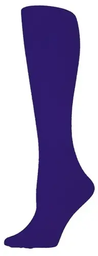 Women's Microfiber Plus Size Tights (Purple)