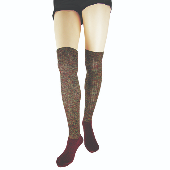 ZZNB-11/24_Women's Super Long Over The Knee (Burgundy)