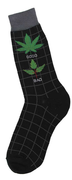 Men's Good Bad Weed Crew