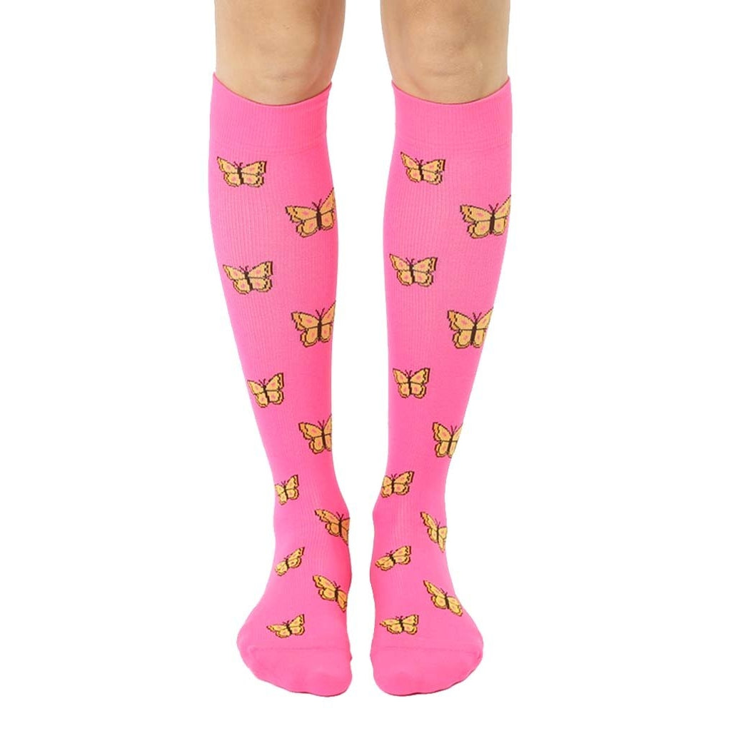Butterfly Compression Knee High
