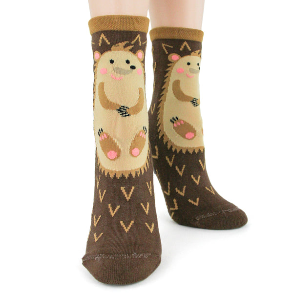 Women's Slipper Hedgehog Crew