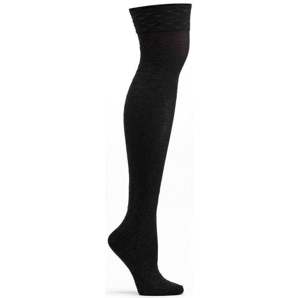 Women's Elizabeth Lace Knee High (Black)