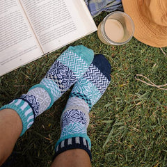 ZZNA-9/24_Crew Snowfall Socks