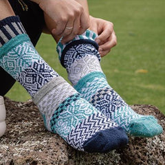 ZZNA-9/24_Crew Snowfall Socks