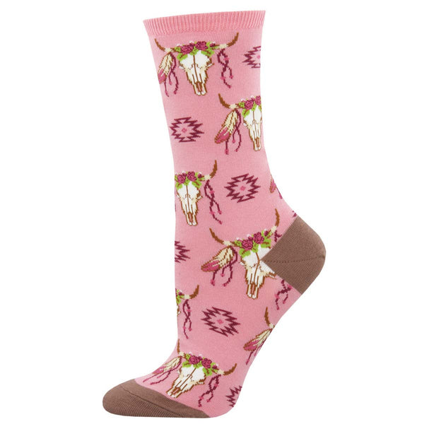 ZZNA_Women's Steer Clear Crew (Pink)
