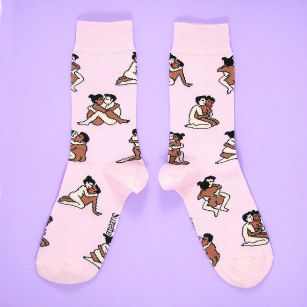 Women's Straight Lovers Kamasutra Crew (Pink)