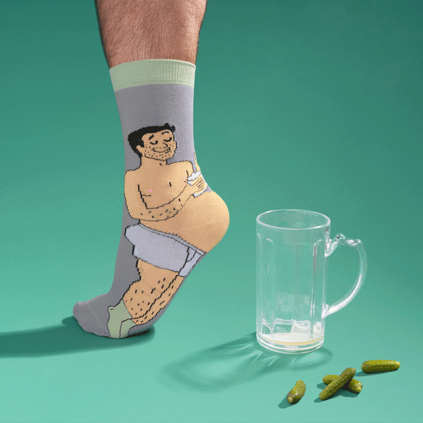 Men's Beer Belly Crew