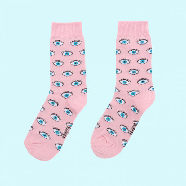 Women's Eyes Glittery Crew