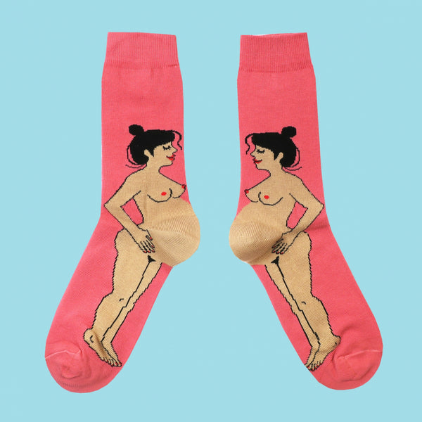Women's Metis Pregnant Woman Crew