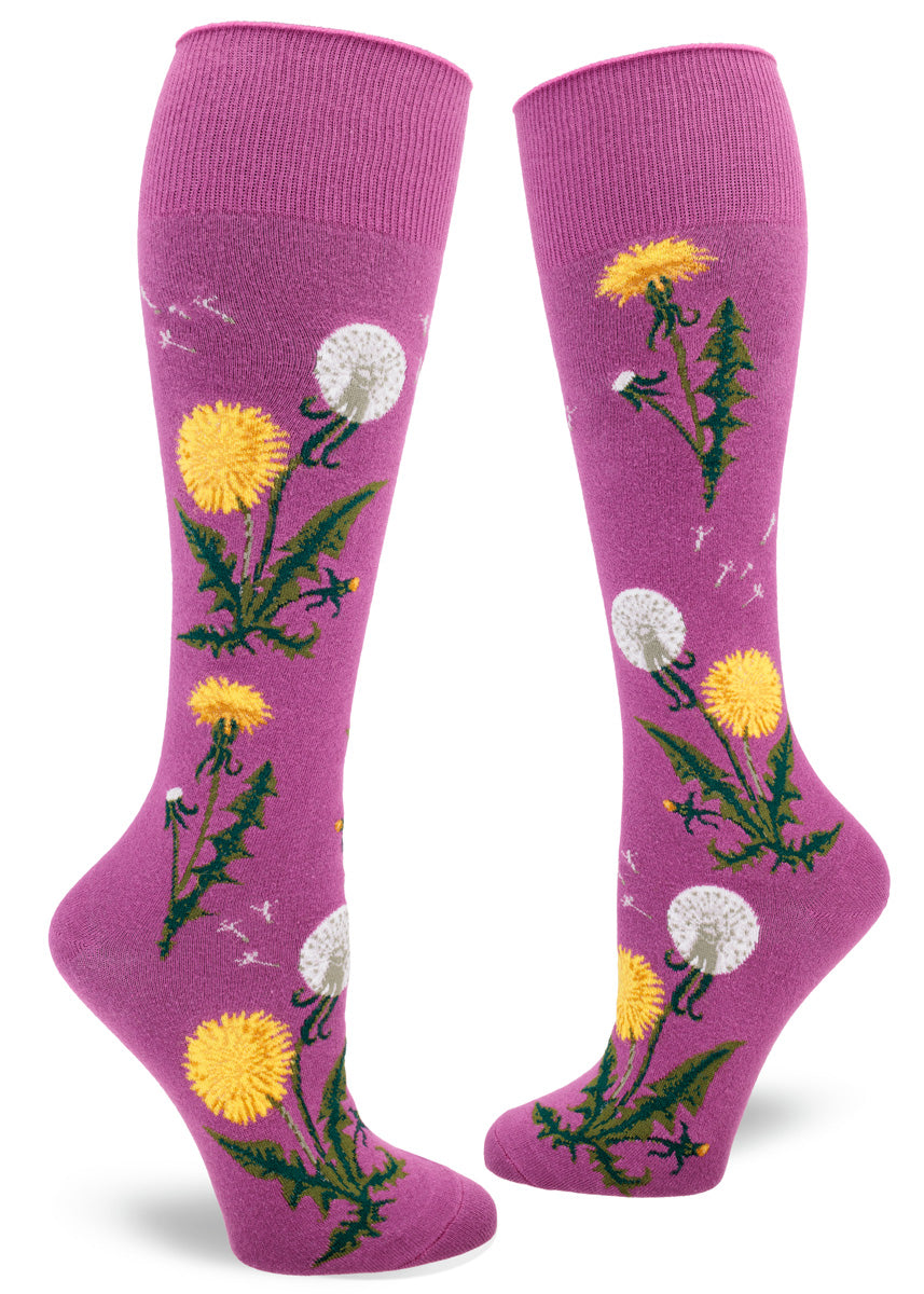 Women's Dandelion Knee High (Orchid)