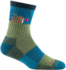 Kid's Micro Crew Bubble Bunny Jr. Lightweight Socks (Willow)