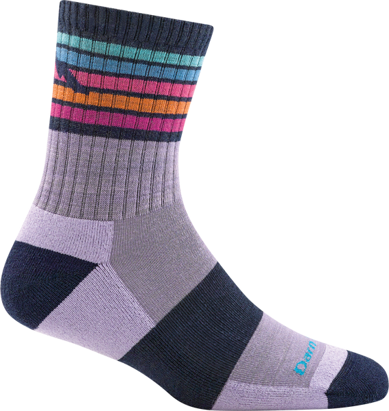 ZZ-NA_Kid's Micro Crew Kelso Lightweight Hiking Socks (Lavender)