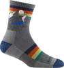 Kid's Micro Crew Sunset Ridge Jr. Lightweight Socks (Gray)