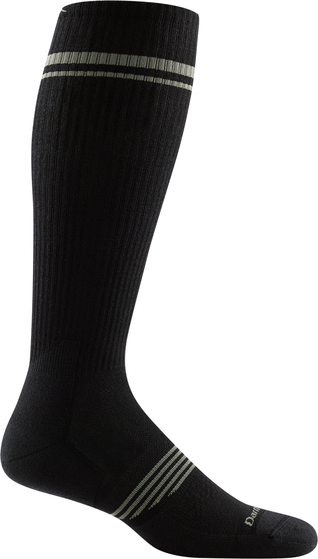 ZZ-NA_Men's Over-The-Calf Element Lightweight Athletic Socks (Black)