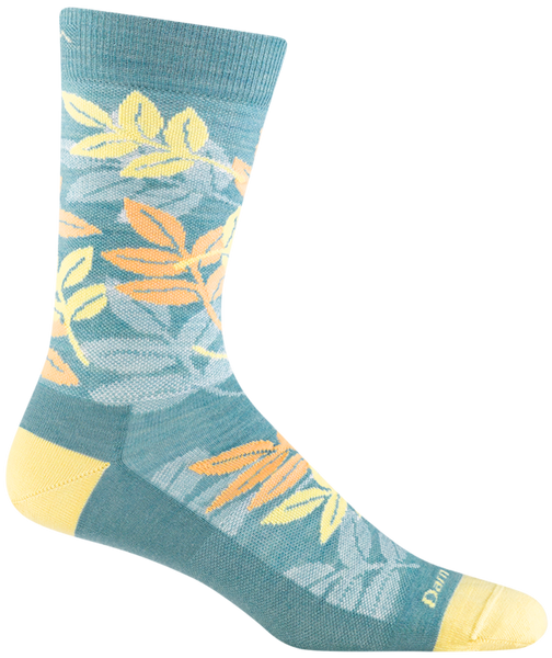 Men's Crew Cabana Lightweight Lifestyle Socks (Aqua)