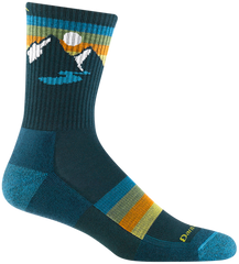 Men's Micro Crew Sunset Ridge Lightweight Hiking Socks