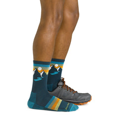 Men's Micro Crew Sunset Ridge Lightweight Hiking Socks