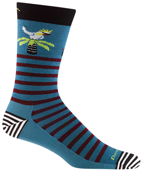 Men's Crew Animal Haus Lightweight Lifestyle Socks (Cascade)