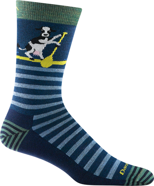 Men's Crew Animal Haus Lightweight Lifestyle Socks (Midnight)