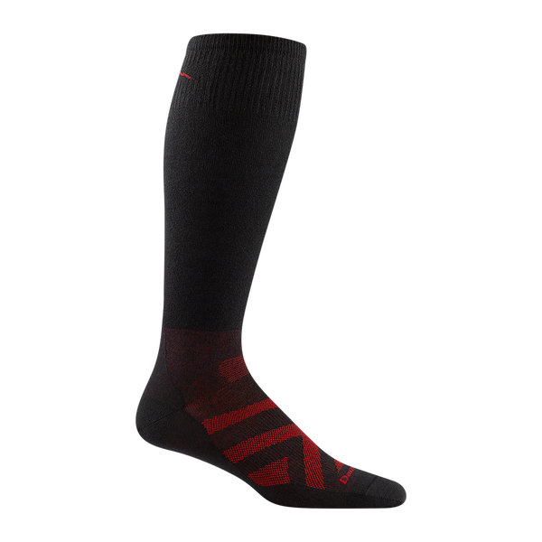 Men's Over-The-Calf Thermolite RFL Ultra-Lightweight Ski & Snowboard Socks (Black)