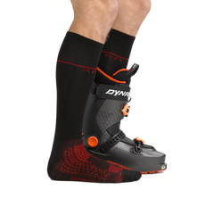 Men's Over-The-Calf Thermolite RFL Ultra-Lightweight Ski & Snowboard Socks (Black)
