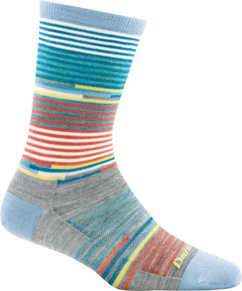 ZZ-NA_Women's Crew Pixie Lightweight Lifestyle Socks (Sky)