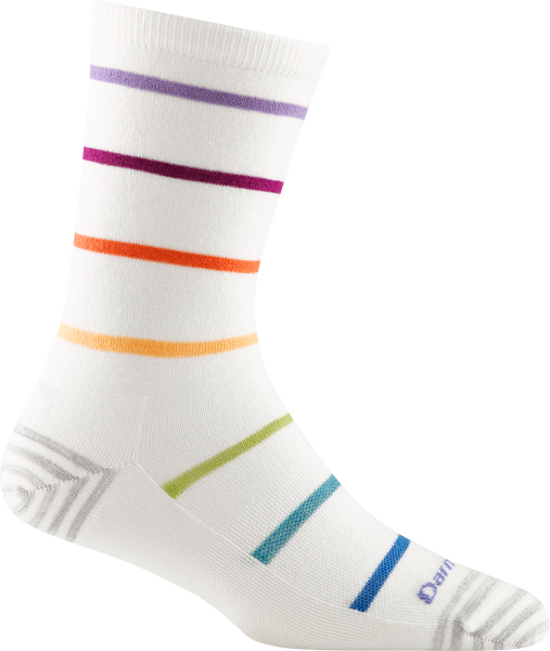 ZZ-NA_Women's Crew Offline Lightweight Lifestyle Socks (White)