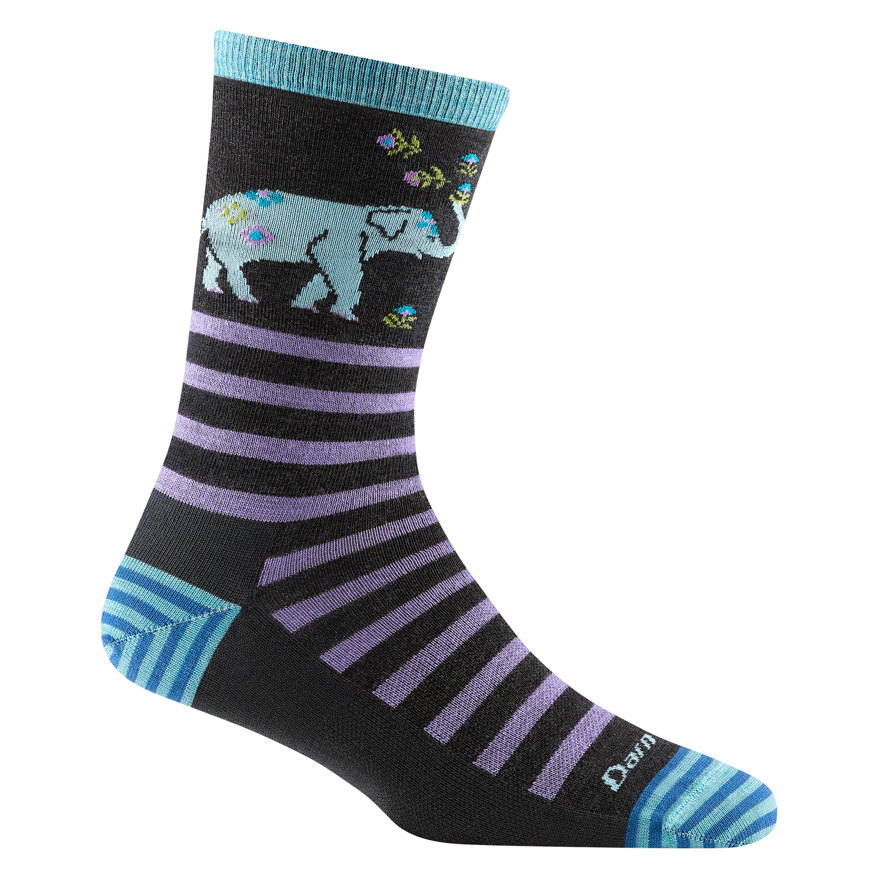 Women's Crew Animal Haus Lightweight Lifestyle Socks (Shadow)