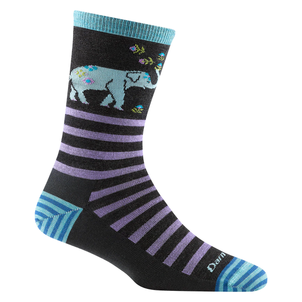 Women's Crew Animal Haus Lightweight Lifestyle Socks (Shadow)