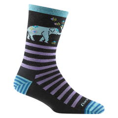 Women's Crew Animal Haus Lightweight Lifestyle Socks (Shadow)