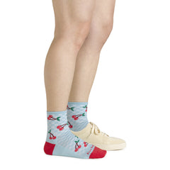 Women's Shorty Fruit Stand Lightweight Lifestyle Socks (Glacier)