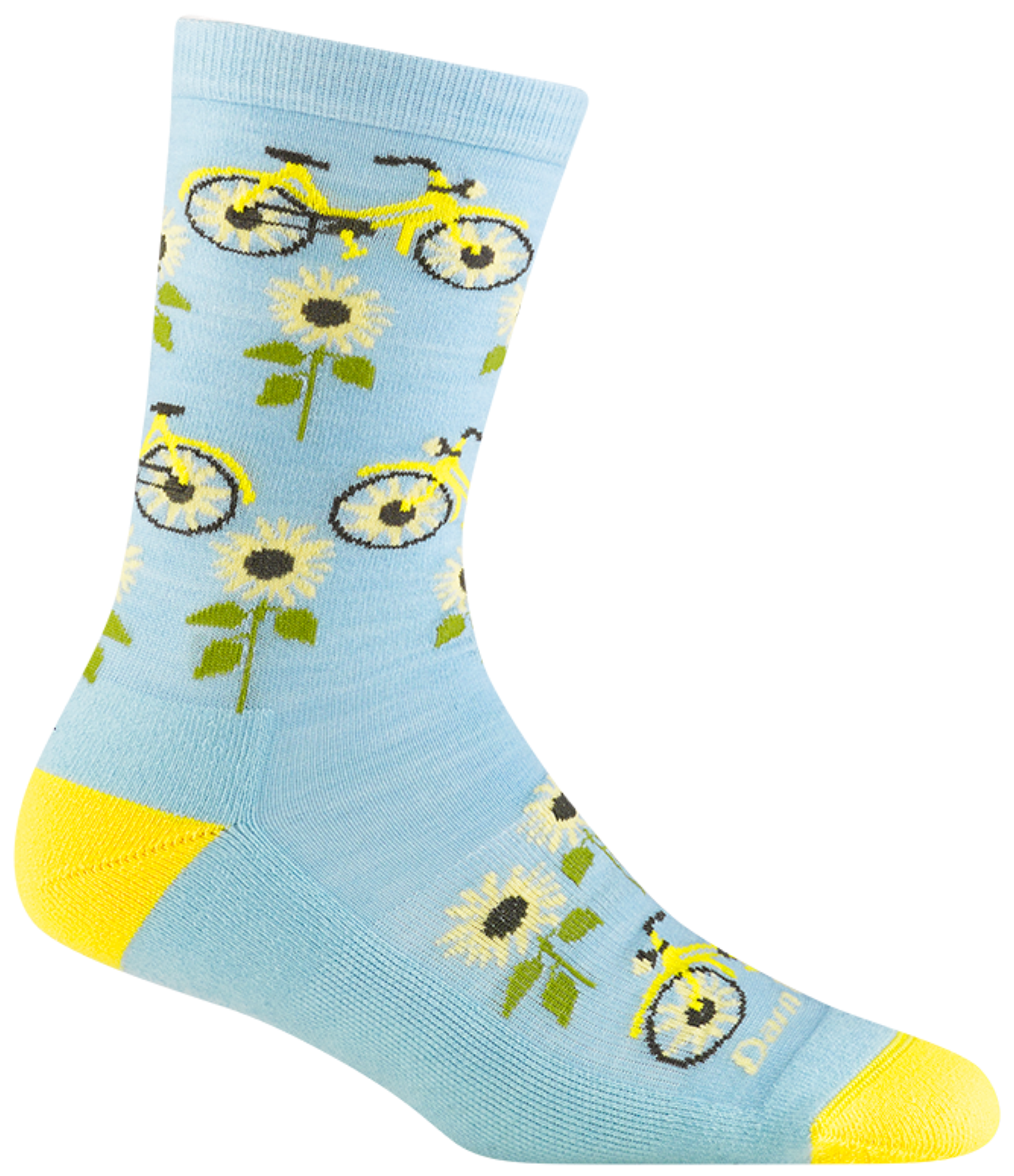 Women's Crew Sun Pedal Lightweight Lifestyle Socks (Glacier)