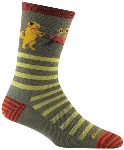 Women's Crew Animal Haus Lightweight Lifestyle Socks (Herb)