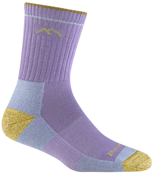 Women's Micro Crew Hiker Midweight Hiking Socks (Lavender)