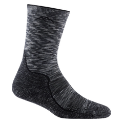 Women's Micro Crew Light Hiker Lightweight Hiking Socks (Space Gray)