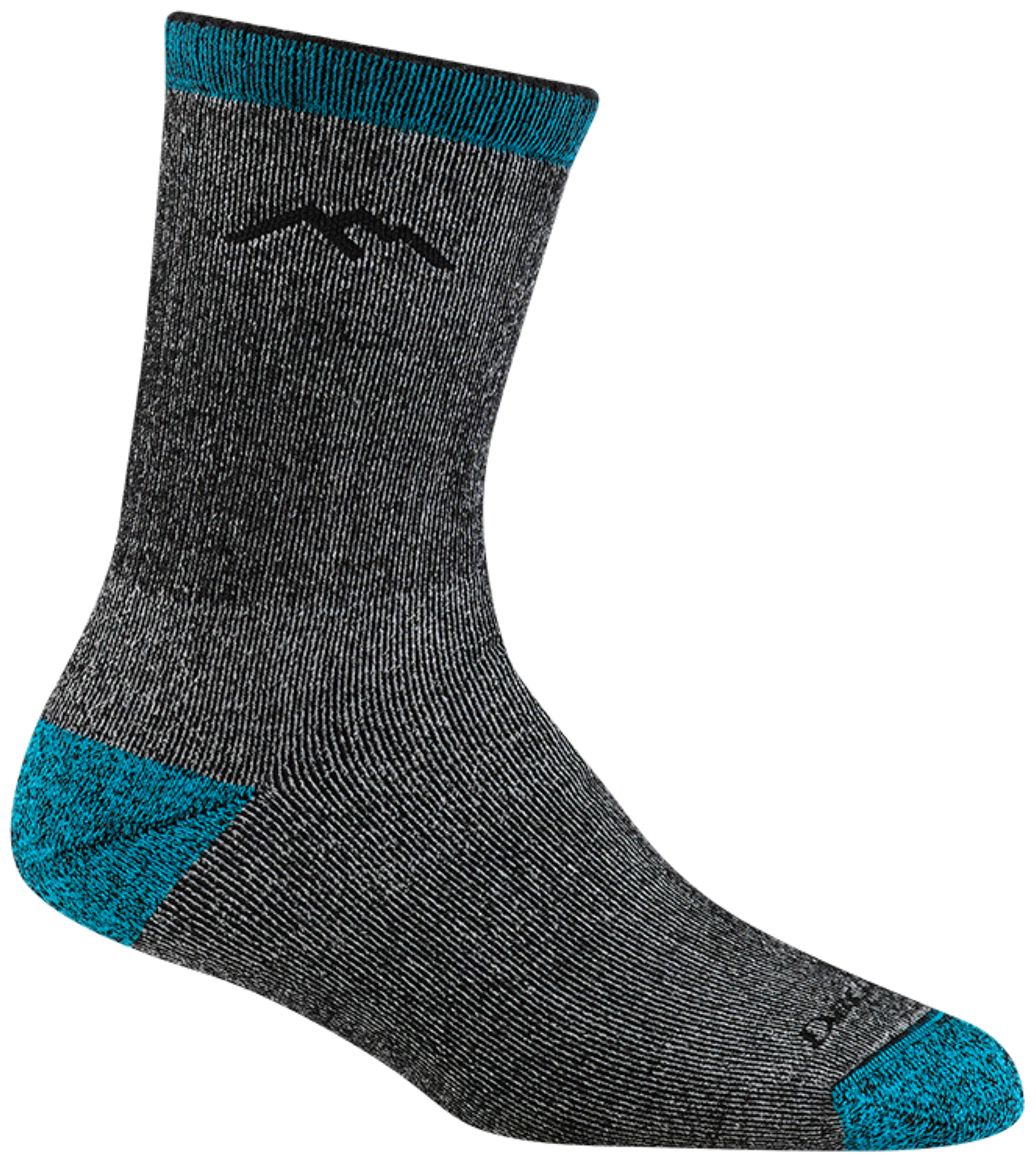 Women's Micro Crew Mountaineering Heavyweight Hiking Socks (Midnight)