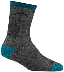 Women's Micro Crew Mountaineering Heavyweight Hiking Socks (Midnight)